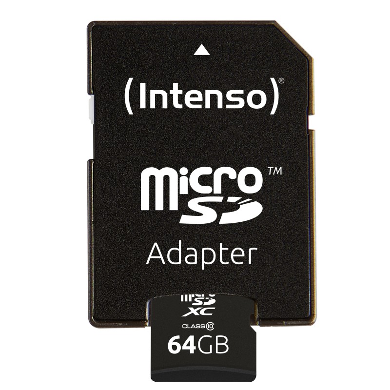 Intenso 64GB MicroSDHC MicroSDXC Classe 10