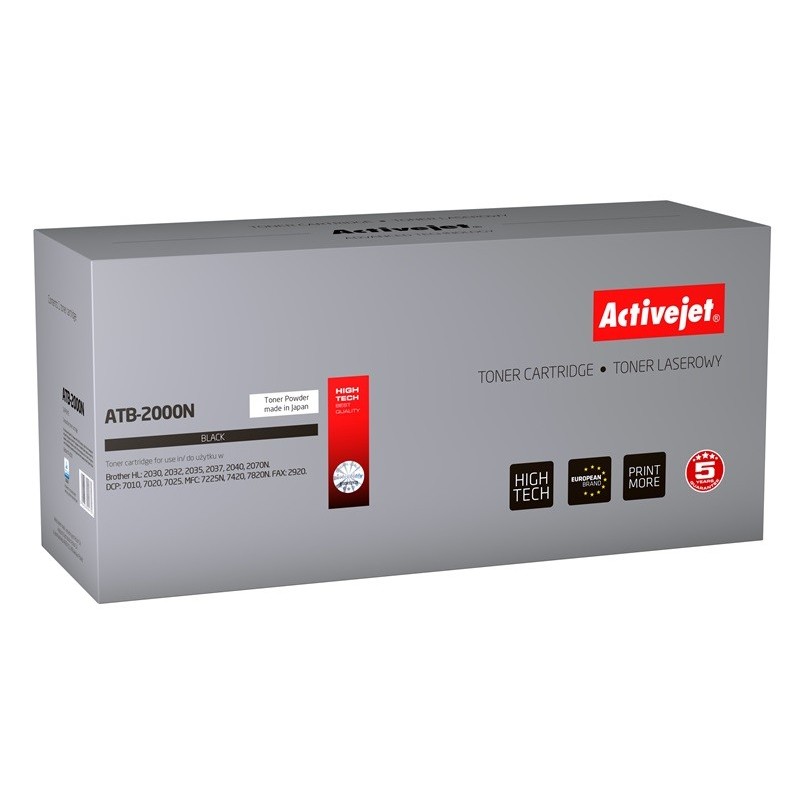 Activejet ATB-2000N cartuccia toner 1 pz Compatibile Nero