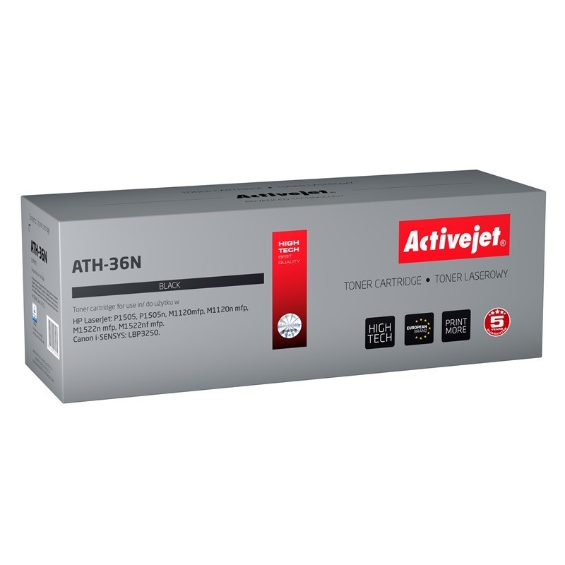 Activejet ATH-36N cartuccia toner 1 pz Compatibile Nero