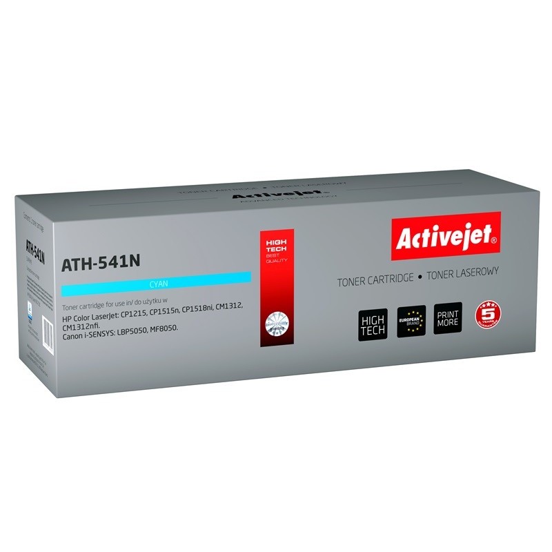 Activejet ATH-541N cartuccia toner 1 pz Compatibile Ciano