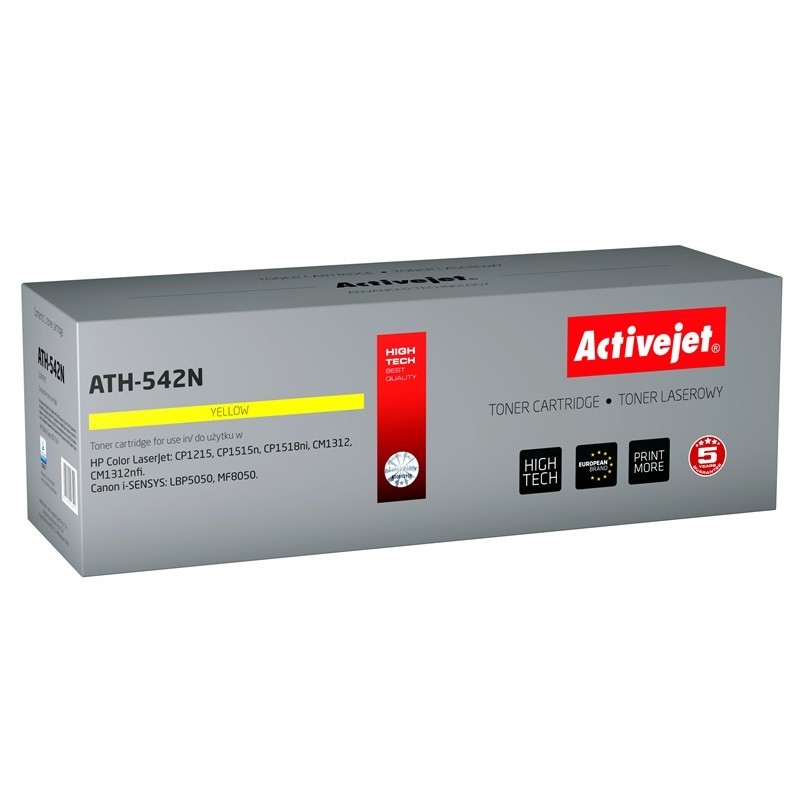 Activejet ATH-542N cartuccia toner 1 pz Compatibile Giallo