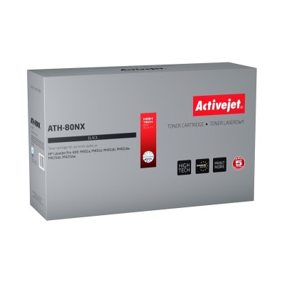 Activejet ATH-80NX cartuccia toner 1 pz Compatibile Nero