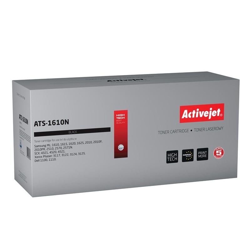 Activejet ATS-1610N cartuccia toner 1 pz Compatibile Nero