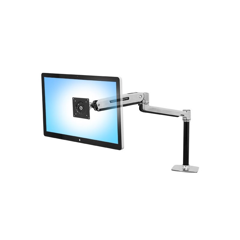 Ergotron LX Series 45-360-026 supporto da tavolo per Tv a schermo piatto Metallico Scrivania