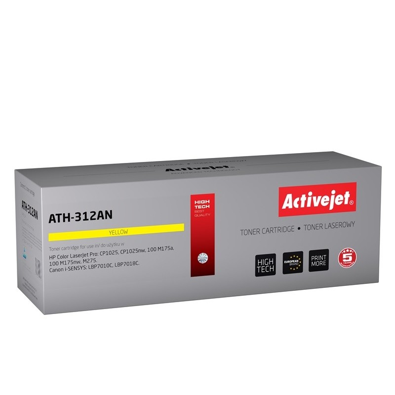 Activejet ATH-312AN cartuccia toner 1 pz Compatibile Giallo