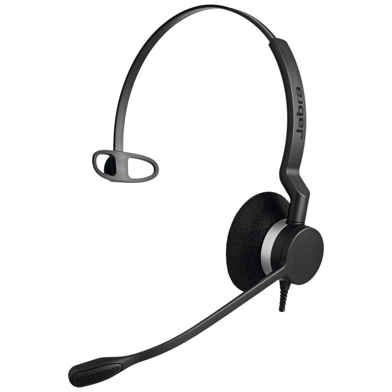 Jabra Biz 2300 USB Microsoft Lync Mono Auricolare Cablato A Padiglione Ufficio USB tipo A Nero