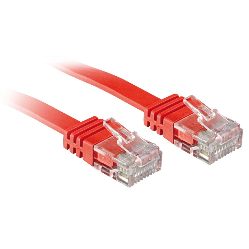 Lindy 47512 cavo di rete Rosso 2 m Cat6