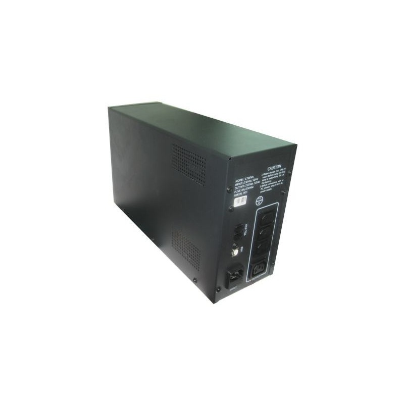 Gembird UPS-PC-1202AP gruppo di continuità (UPS) A linea interattiva 1,2 kVA 720 W 4 presa(e) AC