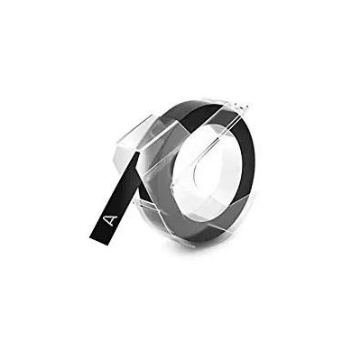 DYMO 520109 nastro per etichettatrice Bianco su nero