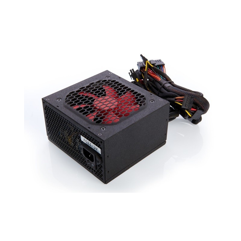 itek DESERT 750 alimentatore per computer 750 W 20+4 pin ATX ATX Nero, Rosso