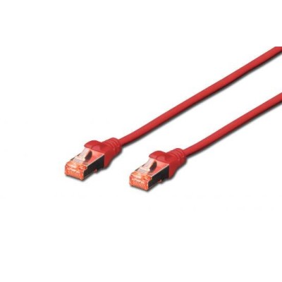 Digitus DK1644030R cavo di rete Rosso 3 m Cat6 SF UTP (S-FTP)