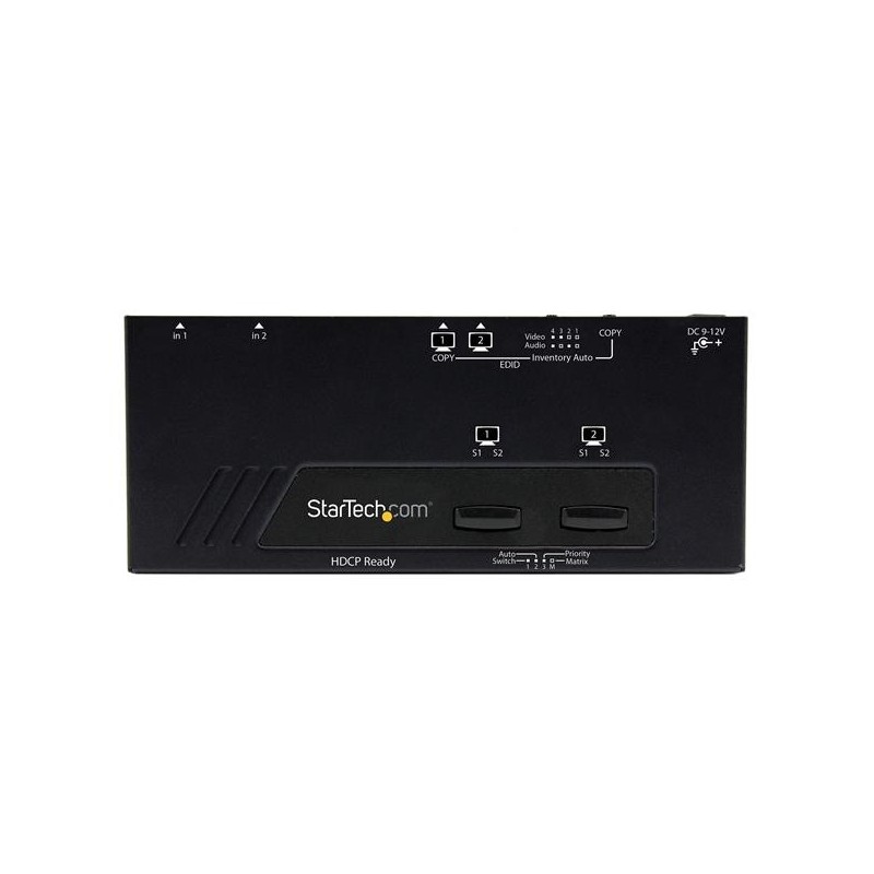 StarTech.com Switch matrice HDMI 2x2 con commutazione automatica e prioritaria - 1080p