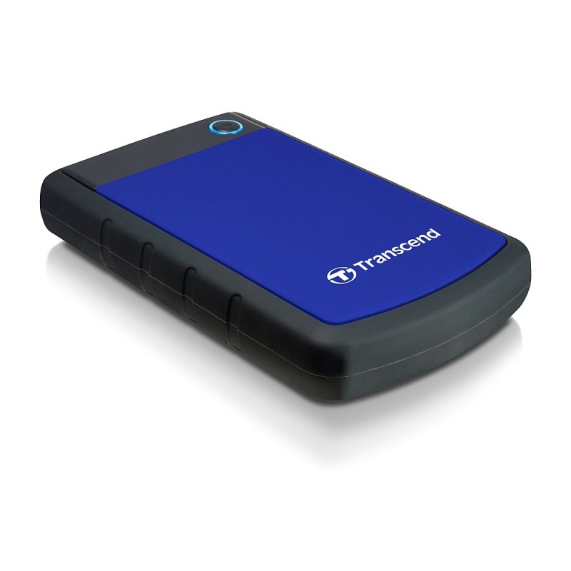 Transcend 1TB StoreJet 25H3 disco rigido esterno Nero, Blu