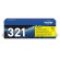 Brother TN-321Y cartuccia toner 1 pz Originale Giallo