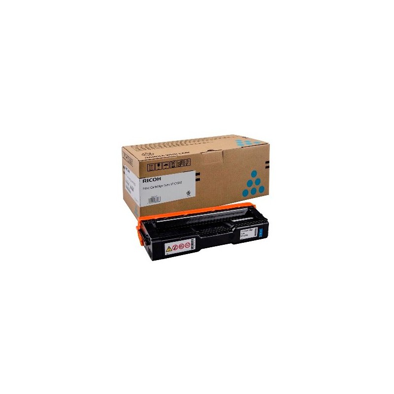 Ricoh 407544 cartuccia toner 1 pz Originale Ciano