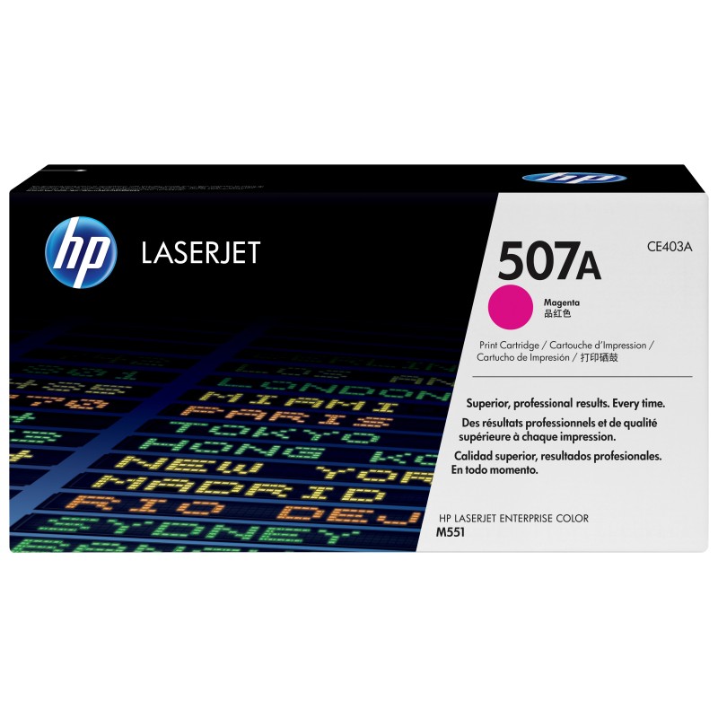 HP Cartuccia Toner originale magenta LaserJet 507A