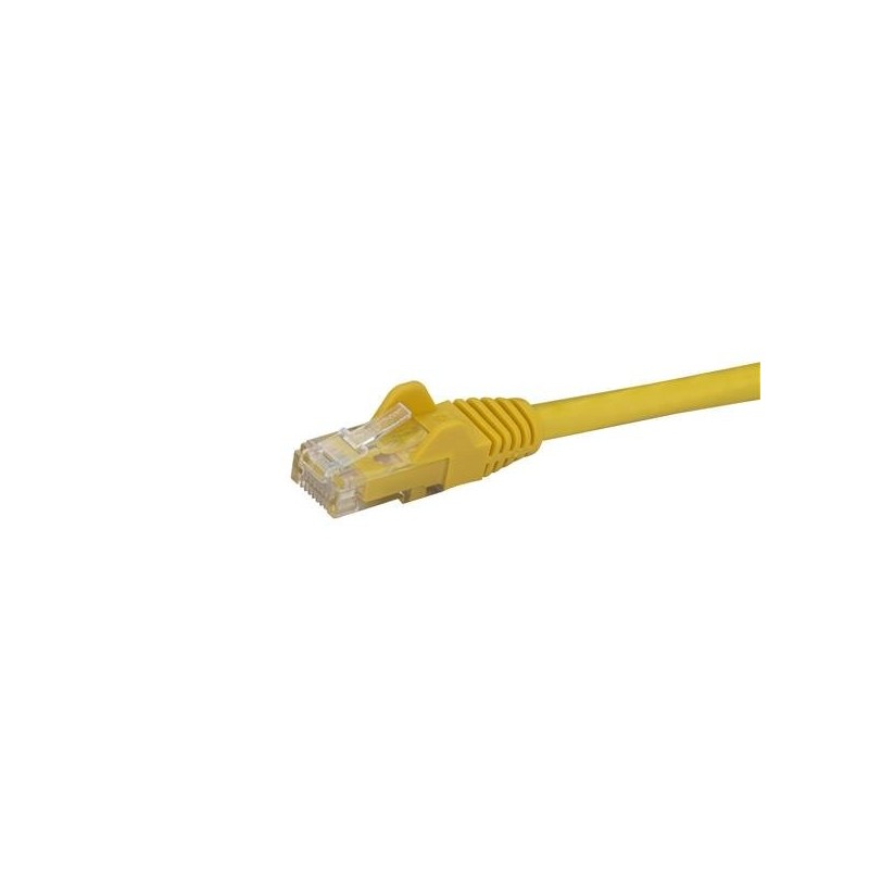 StarTech.com Cavo di rete CAT 6 - Cavo Patch Ethernet RJ45 UTP giallo da 1m antigroviglio