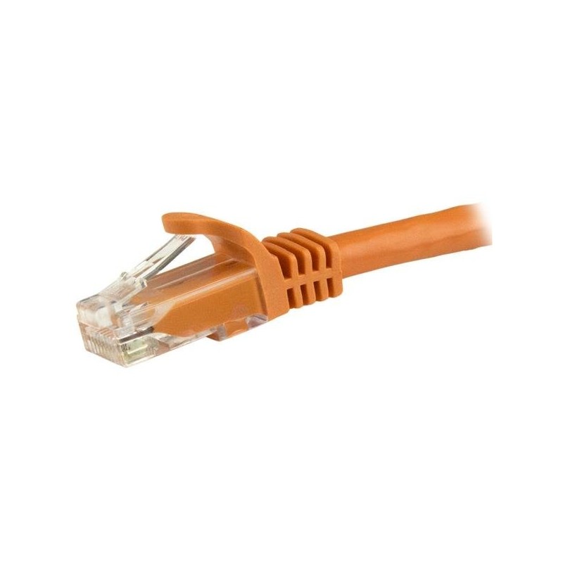 StarTech.com Cavo di rete CAT 6 - Cavo Patch Ethernet RJ45 UTP arancio da 5m antigroviglio