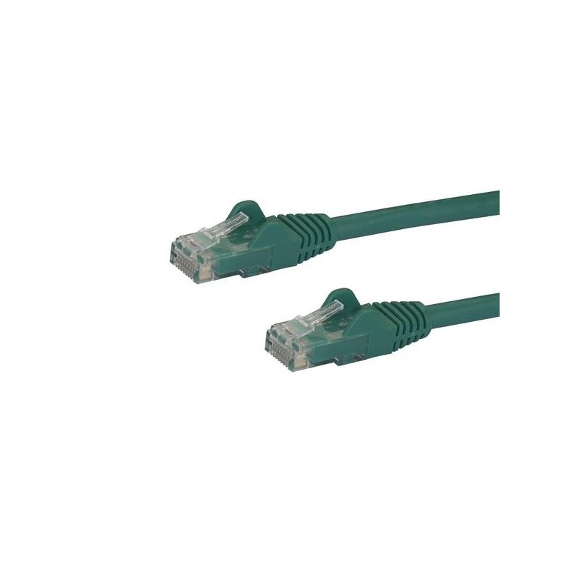 StarTech.com Cavo di rete Cat 6 - Cavo Patch Ethernet RJ45 UTP verde antigroviglio -2m