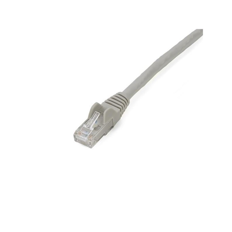 StarTech.com Cavo di rete Cat 6 - Cavo Patch Ethernet Gigabit grigio antigroviglio da 2m