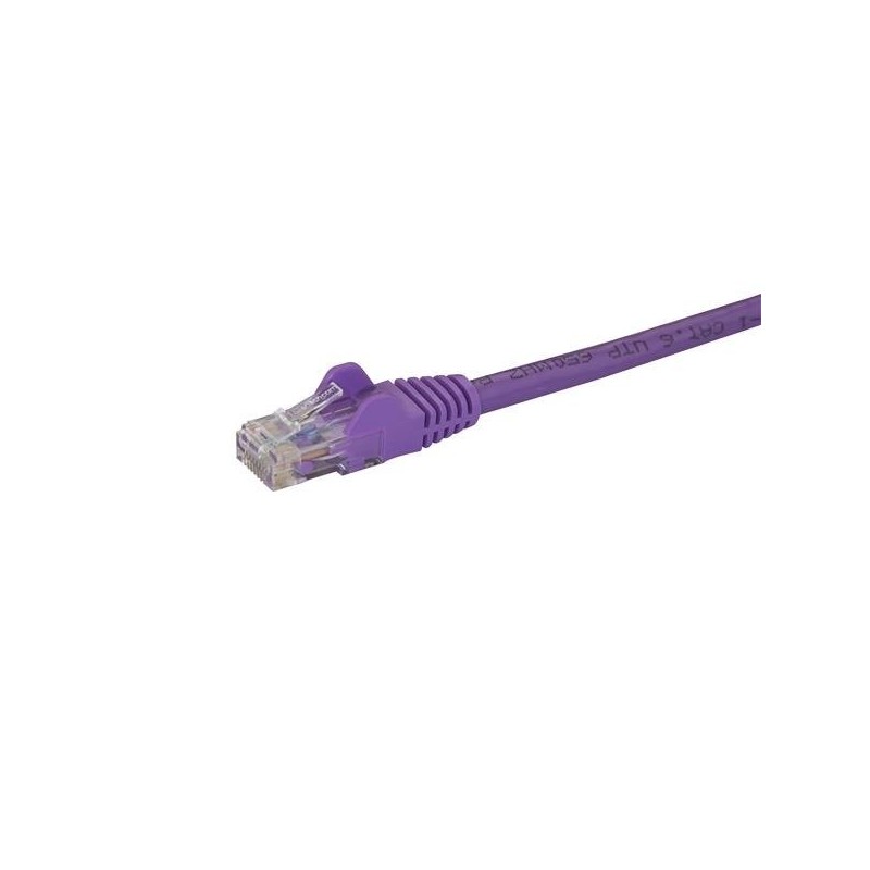 StarTech.com Cavo di rete Cat 6 - Cavo Patch Ethernet Gigabit viola da 2m antigroviglio