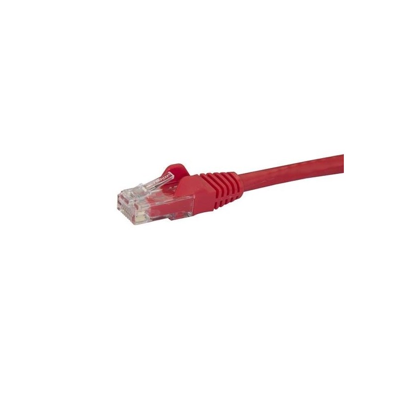 StarTech.com Cavo di rete Cat 6 - Cavo Patch Ethernet Gigabit rosso antigroviglio - 2m