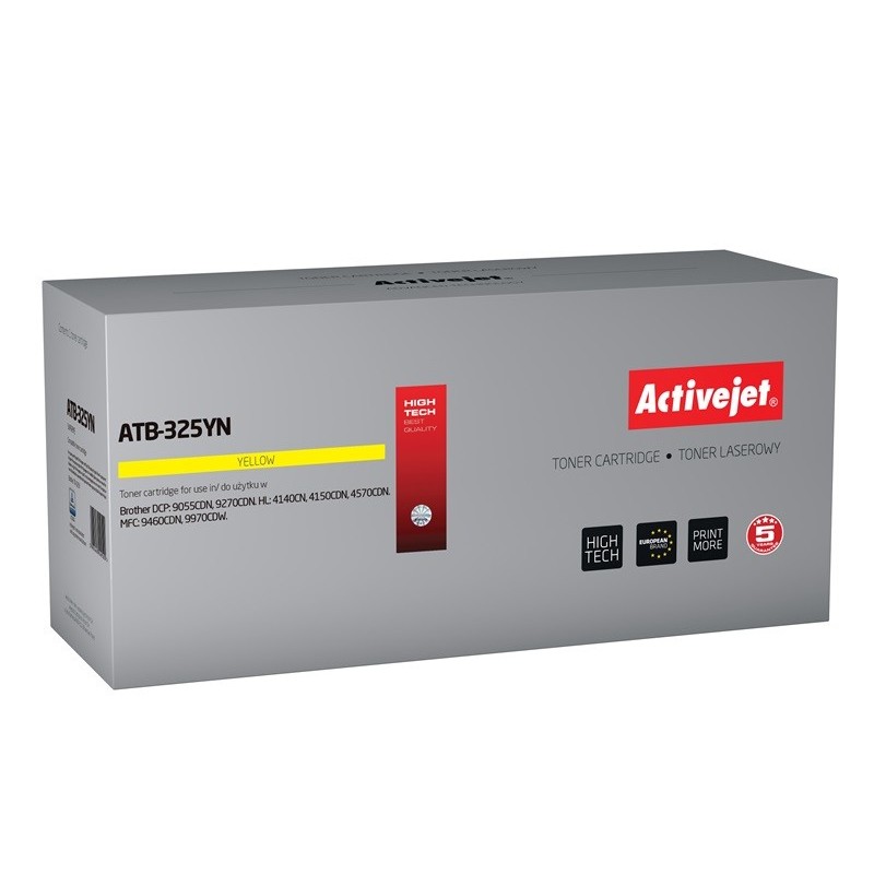 Activejet ATB-325YN cartuccia toner 1 pz Compatibile Giallo