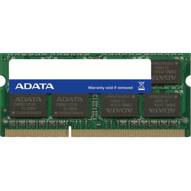 ADATA ADDS1600W4G11-S memoria 4 GB 1 x 4 GB DDR3 1600 MHz