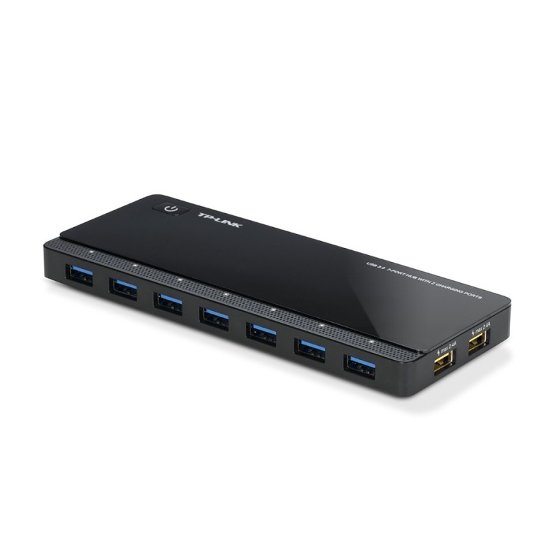 TP-Link UH720 hub di interfaccia USB 3.2 Gen 1 (3.1 Gen 1) Micro-B 5000 Mbit s Nero