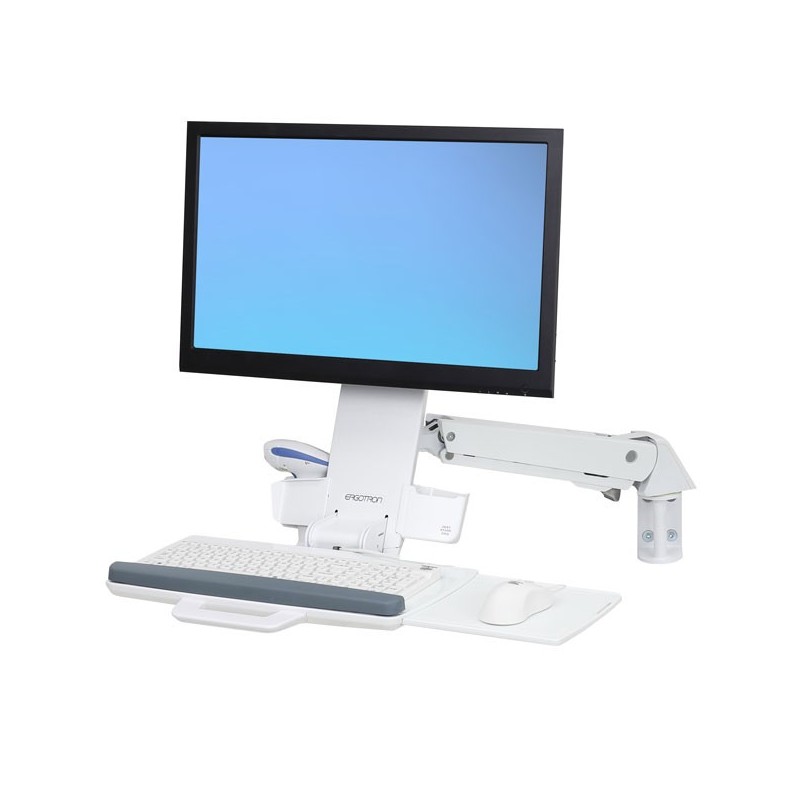 Ergotron StyleView 61 cm (24") Bianco Parete