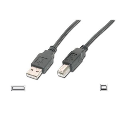 Digitus 1.8m USB2.0 A B cavo USB 1,8 m USB A USB B
