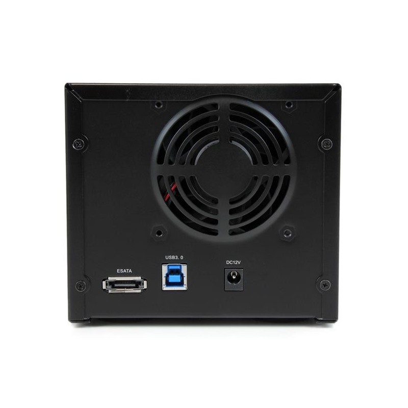 StarTech.com Box Esterno HDD per disco rigido SATA III 3.5" USB 3.0 con UASP - Enclosure Case Disco Rigido a doppio Bay con Hot