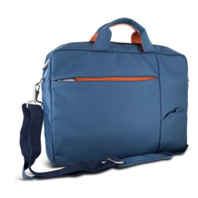 Atlantis Land P004-S410-A6-16 borsa per laptop 39,6 cm (15.6") Valigetta ventiquattrore Blu, Arancione