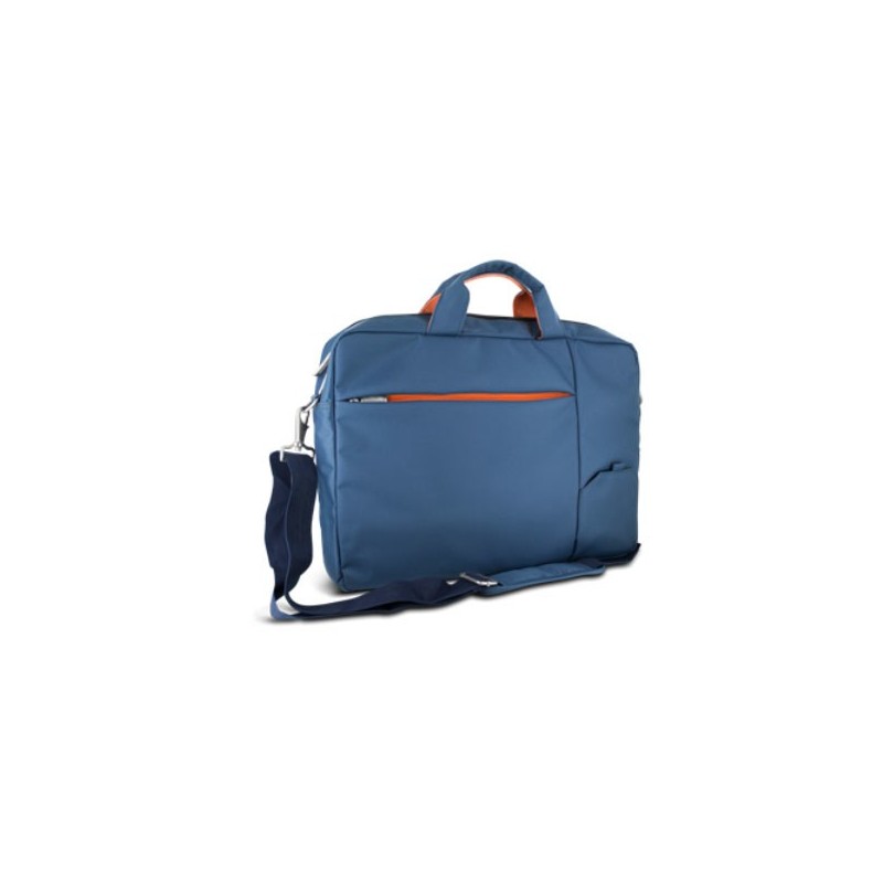 Atlantis Land P004-S410-A6-16 borsa per laptop 39,6 cm (15.6") Valigetta ventiquattrore Blu, Arancione