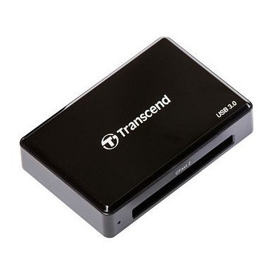 Transcend CFast 2.0 USB3.0 lettore di schede USB 3.2 Gen 1 (3.1 Gen 1) Nero