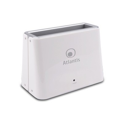 Atlantis Land A06-DK42 docking station per unità di archiviazione Bianco