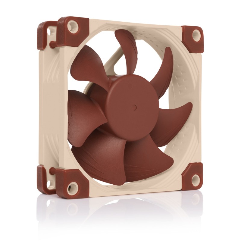 Noctua NF-A8 PWM sistema di raffreddamento per computer Case per computer Ventilatore 8 cm Beige, Marrone