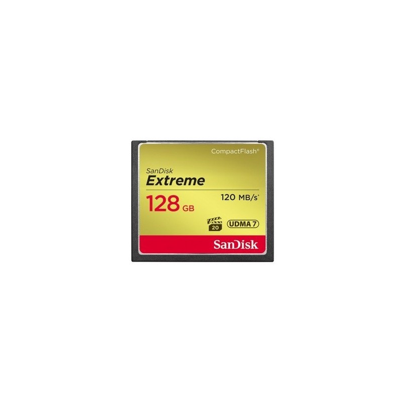 SanDisk CF Extreme 128GB CompactFlash