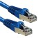 Lindy 47146 cavo di rete Blu 0,5 m Cat6a S FTP (S-STP)