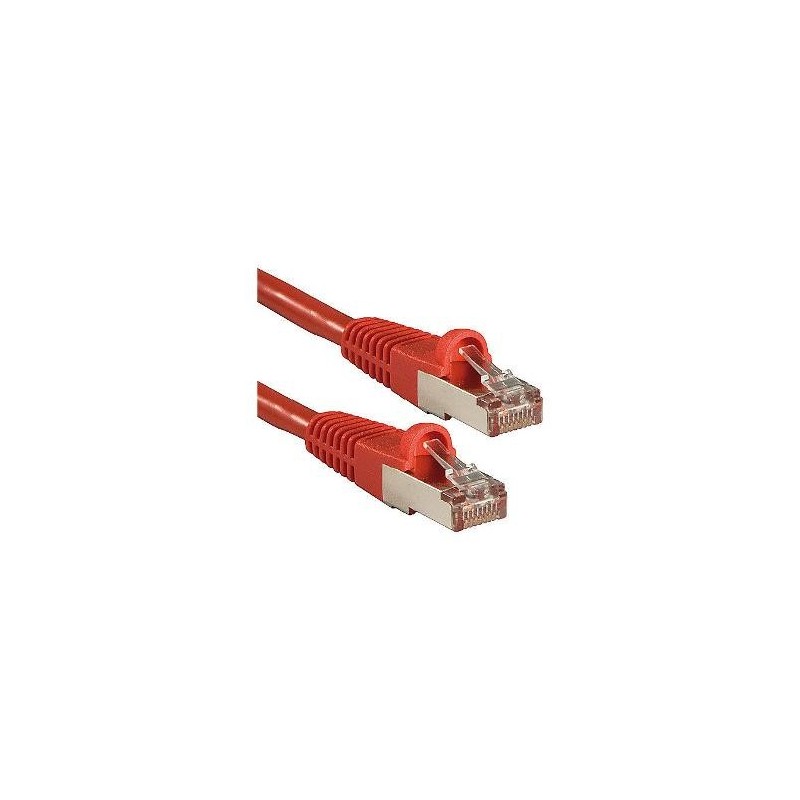 Lindy 47160 cavo di rete Rosso 0,3 m Cat6 S FTP (S-STP)