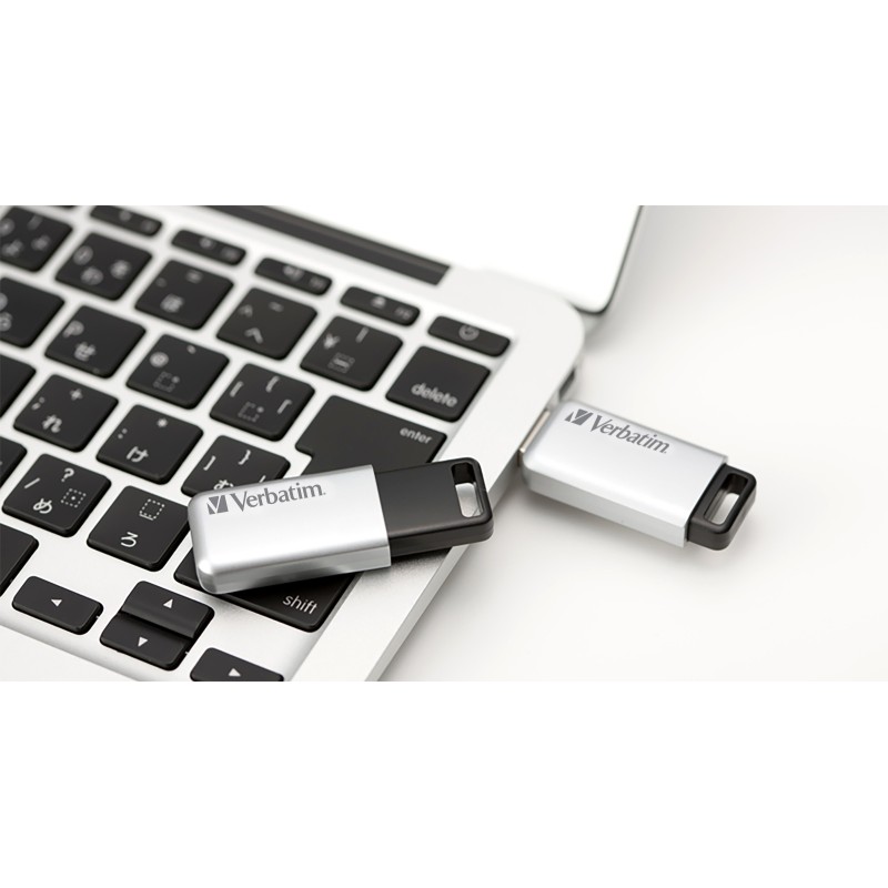 Verbatim Secure Pro - Memoria USB 3.0 da 32 GB - Argento