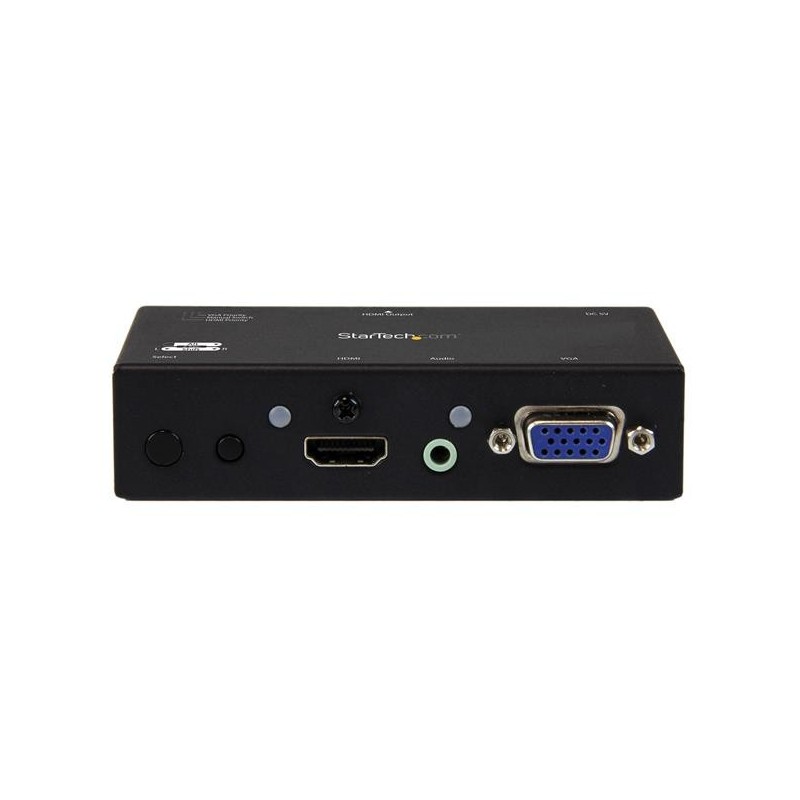 StarTech.com Switch Commutatore 2x1 HDMI + VGA a HDMI - Switch Convertitore HDMI   VGA a HDMI con commutazione prioritaria -