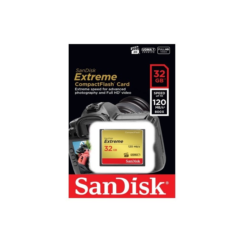 SanDisk 32GB Extreme CompactFlash