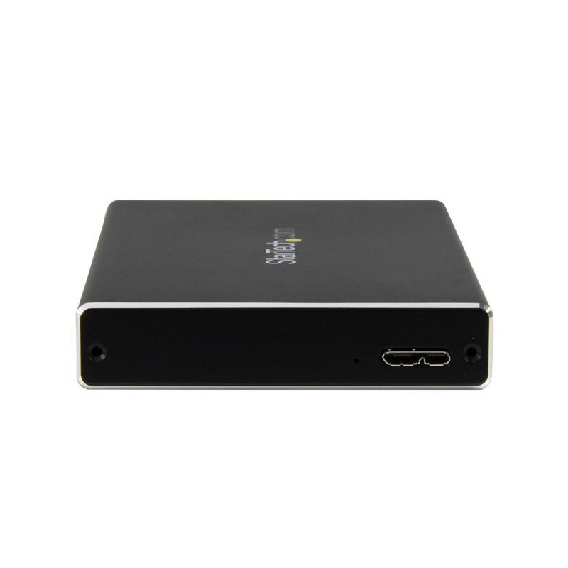 StarTech.com Box Esterno Universale per disco rigido SATA III da 2,5" USB 3.0 - Case SSD HDD portabile SATA 6 Gbps - supporto