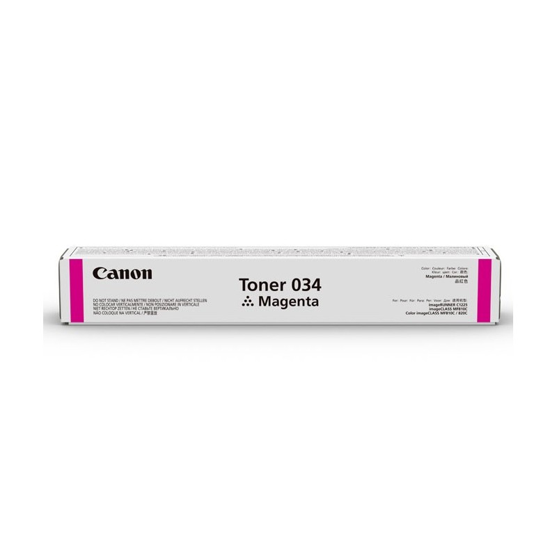 Canon 034 cartuccia toner 1 pz Originale Magenta