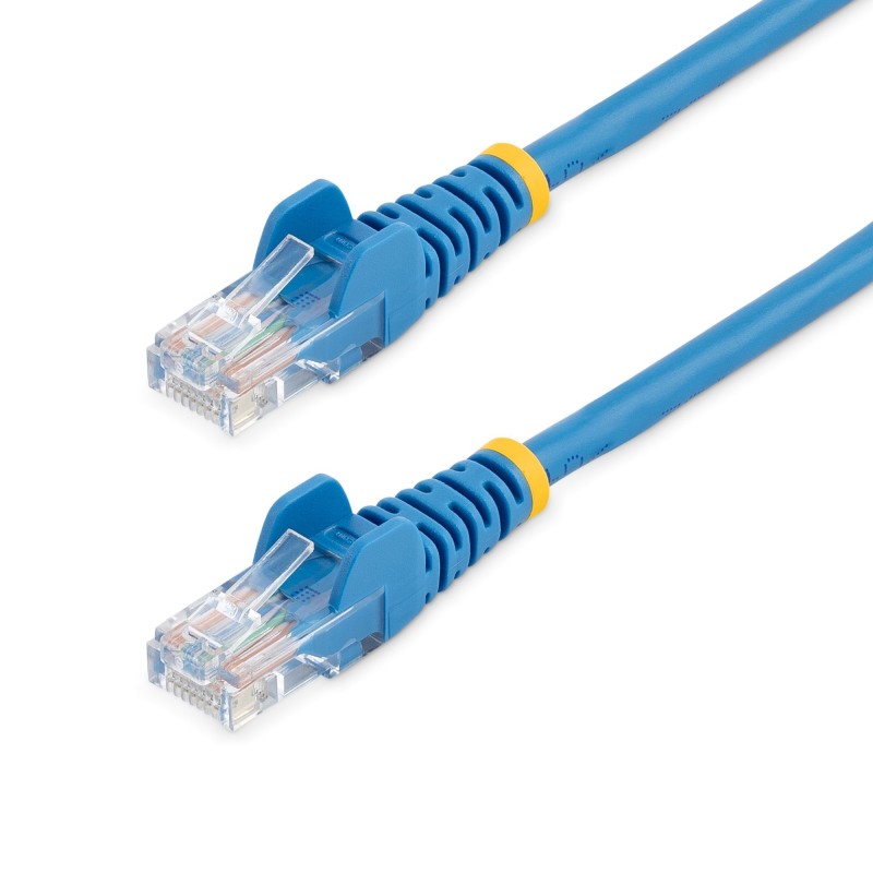 StarTech.com Cavo di rete CAT 5e - Cavo Patch Ethernet RJ45 UTP Blu da 2m antigroviglio