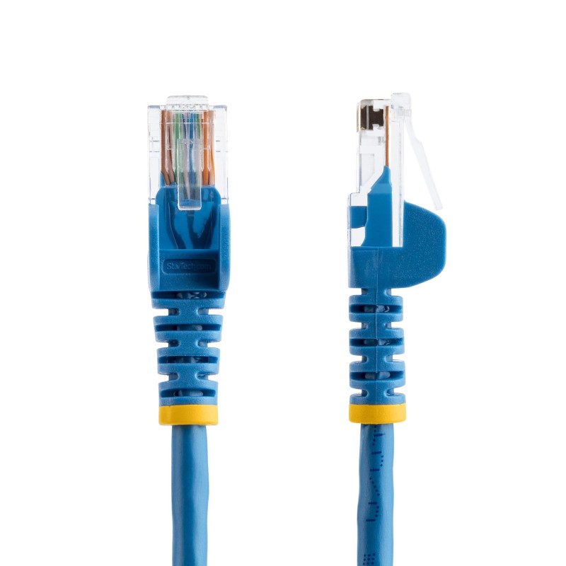 StarTech.com Cavo di rete CAT 5e - Cavo Patch Ethernet RJ45 UTP Blu da 2m antigroviglio