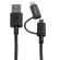 StarTech.com Cavo di ricarica 2 in 1 da 1m - Da USB a Lightning o Micro-USB per iPhone   iPad   iPod   Android - Certificato