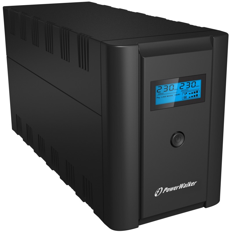 PowerWalker VI 2200 LCD FR gruppo di continuità (UPS) Doppia conversione (online) 2,2 kVA 1200 W 4 presa(e) AC