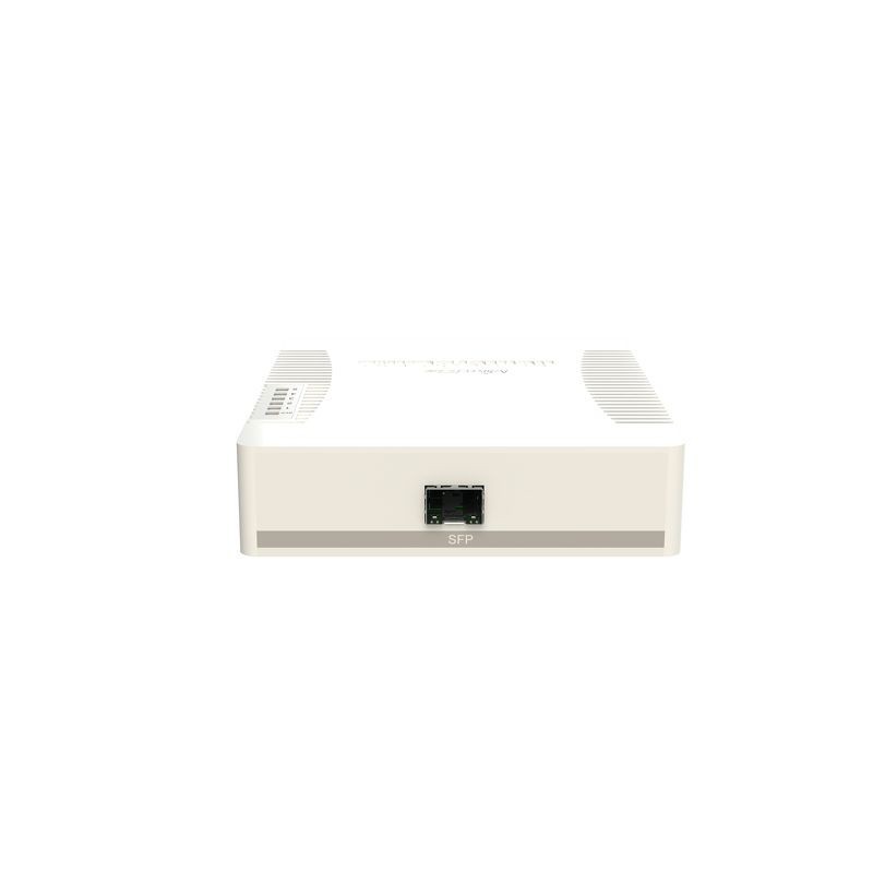 Mikrotik CSS106-1G-4P-1S switch di rete Gigabit Ethernet (10 100 1000) Supporto Power over Ethernet (PoE) Bianco